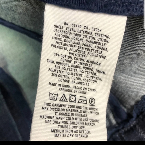 Pilcro and the Letterpress Anthropologie Denim Jean Blazer Small - Picture 3 of 15